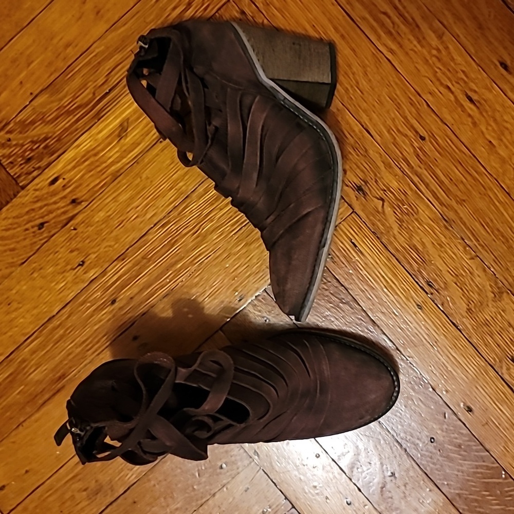 Free People strappy ankle boot